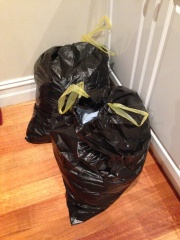 rubbish bags